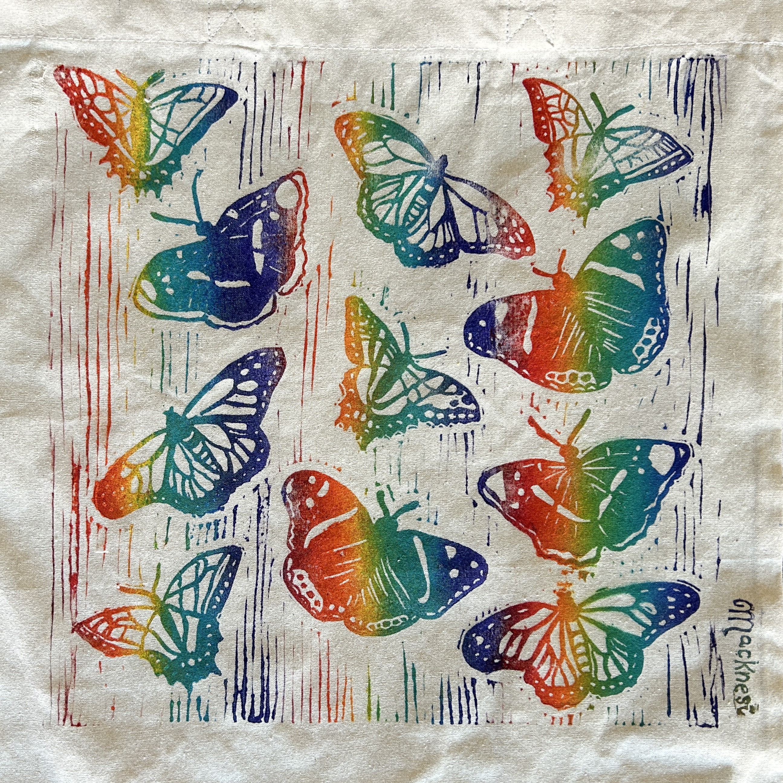 California Butterfly Tote